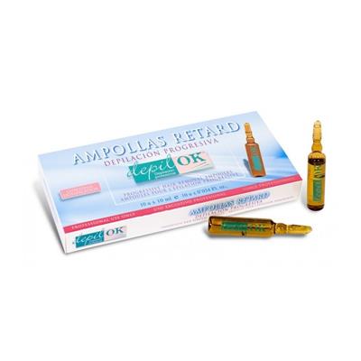 AMPOLLAS RETARD DEPIL-OK CAJA 10X10ML