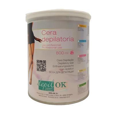 CERA TEMPLADA ROSA LATA 800GR