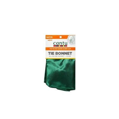 BONNET + SCARF SATIN TIE ALL-IN-ONE BONNET