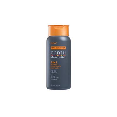 3 IN 1 SHAMPOO CONDITIONER BODY WASH CANTU MEN 400ML