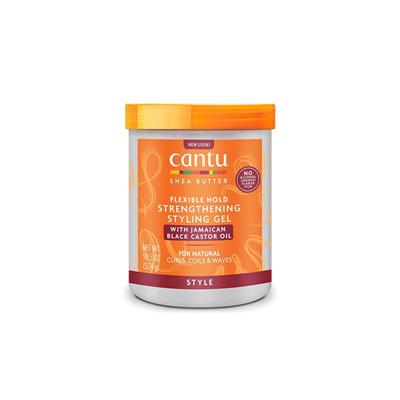 NATURAL JAMAICAN BLACK CASTOR OIL STRENGTH STYLING GEL CANTU 18,25OZ 524GR
