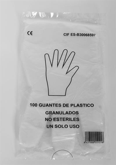 POLIETILENO 100 UND GUANTES