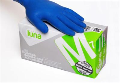 VINILO AZUL S/POLVO T/P GUANTE