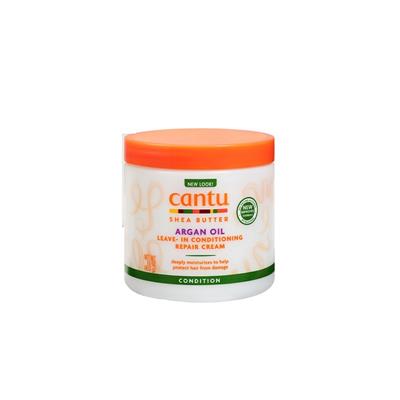 ARGAN OIL LEAVE-IN CONDITIONING REPAIR CREAM CANTU 453G

