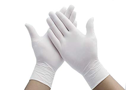 NITRILO BLANCO S/POLVO T/M GUANTE