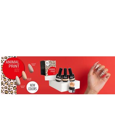 GEL ON-OFF ANIMAL PRINT KIT