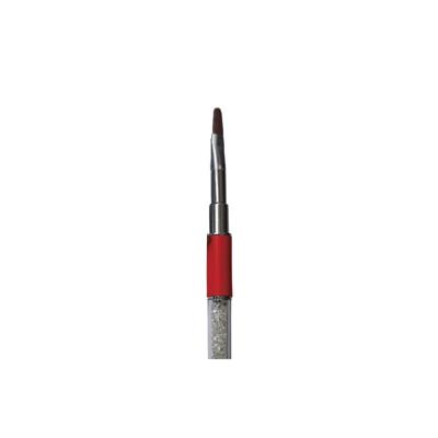 Nº6 ROJO DECORADO SWAROSKI PINCEL GEL