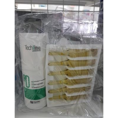 ANTICASPA BLISTER TECHLINE (AMPOLLAS + CHAMPÚ)
