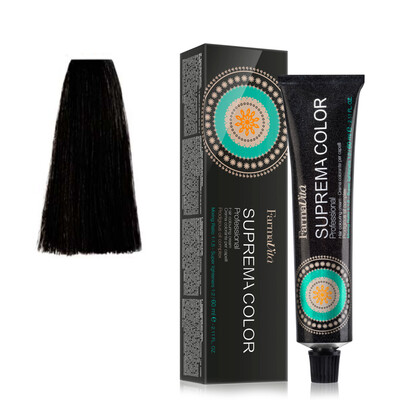 COLORACION SUPREMA COLOR TINTE 1.0 NEGRO 60ML FARMAVITA
