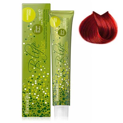B.LIFE COLOR TINTE SIN AMONIACO 7.66 RUBIO ROJO VIBRANTE 100ML FARMAVITA
