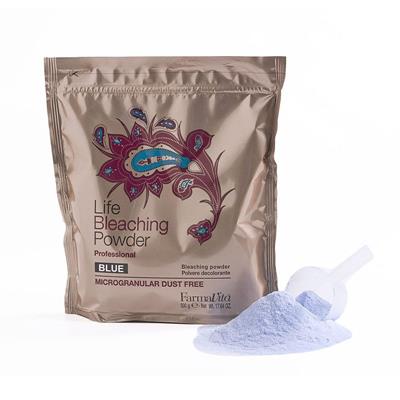 BLEACHING POWDER BLUE ALUMINIUM BAG 500gr LIFE
