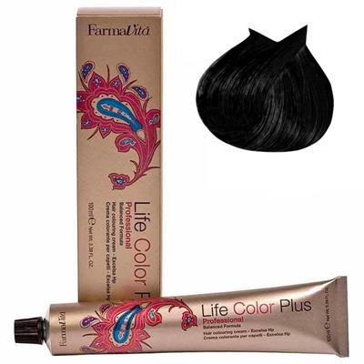 LIFE COLOR PLUS TINTE 1.0 NEGRO 100ML FARMAVITA