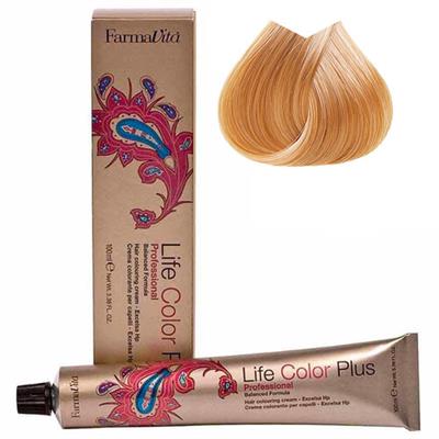 LIFE COLOR PLUS TINTE 10.34 RUBIO PLATINO DORADO COBRE 100ML FARMAVITA