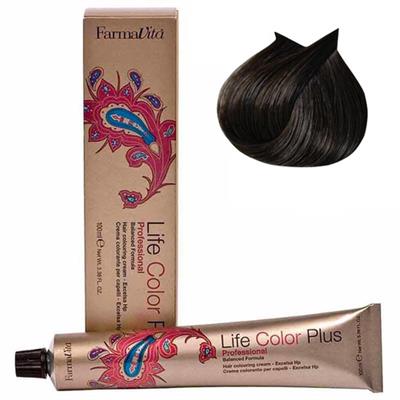 LIFE COLOR PLUS TINTE 4.0 CASTAÑO 100ML FARMAVITA