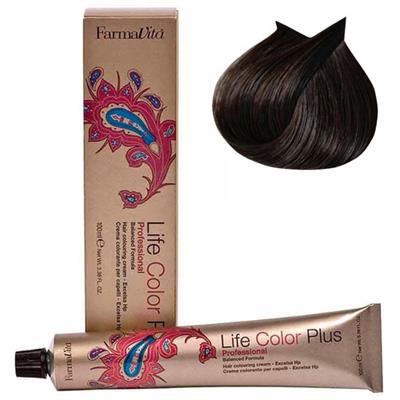 LIFE COLOR PLUS TINTE 4.77 CASTAÑO MEDIO MARRON INTENSO 100ML FARMAVITA