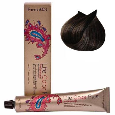 LIFE COLOR PLUS TINTE 5.00 CASTAÑO CLARO INTENSO 100ML FARMAVITA