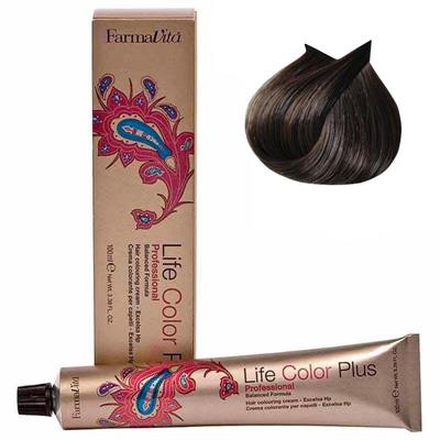 LIFE COLOR PLUS TINTE 5.12 CASTAÑO CLARO CENIZA IRISEE 100ML FARMAVITA