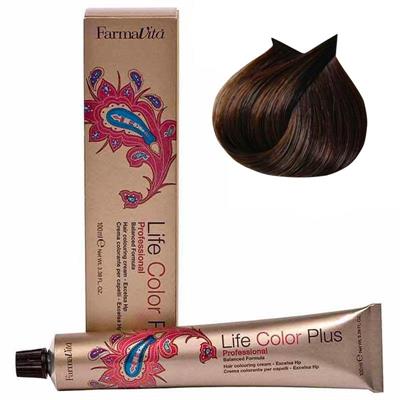 LIFE COLOR PLUS TINTE 5.35 CASTAÑO CLARO CHOCOLATE 100ML FARMAVITA