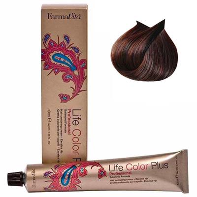 LIFE COLOR PLUS TINTE 6.52 RUBIO OSCURO CHOCOLATE CAOBA 100ML FARMAVITA