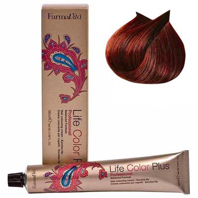 LIFE COLOR PLUS TINTE 6.66 RUBIO OSCURO ROJO INTENSO 100ML FARMAVITA