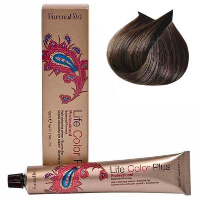 LIFE COLOR PLUS TINTE 6.7 RUBIO OSCURO MARRON 100ML FARMAVITA