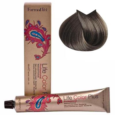 LIFE COLOR PLUS TINTE 7.1 RUBIO CENIZA 100ML FARMAVITA