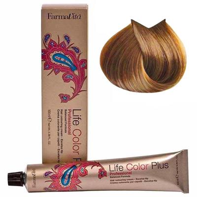 LIFE COLOR PLUS TINTE 8.33 RUBIO CLARO DORADO INTENSO 100ML FARMAVITA
