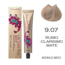 LIFE COLOR PLUS TINTE 9.07 RUBIO CLARISIMO MATE 100ML FARMAVITA
