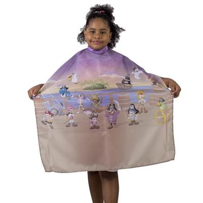 POLIÉSTER PEINADOR INFANTIL PIRATAS 80 X 105