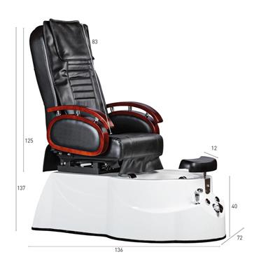 PEDICURA SILLÓN NEGRO
