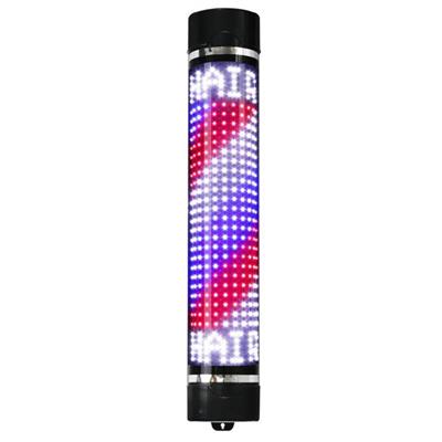 BARBER POLE LEDS CON LUZ