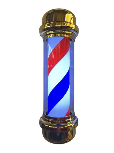 POLE BARBER DORADO