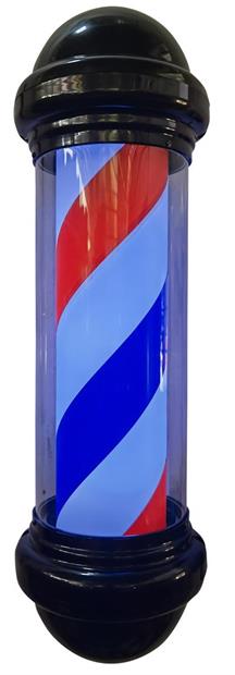 POLE BARBER NEGRO CON AZUL Y ROJO