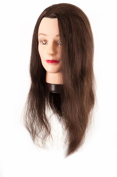 MANIQUÍ CABEZA PELO NATURAL 45-50CM
