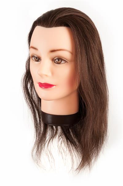MANIQUÍ CABEZA PELO NATURAL 35-40CM
