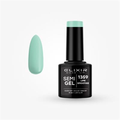 SEMI GEL COLOR 8 ML LIME SMOOTHIE Nº 1359 ELIXIR