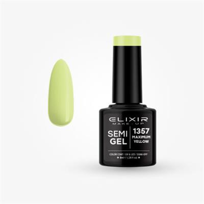 SEMI GEL COLOR 8 ML MAXIMUM YELLOW Nº 1357 ELIXIR