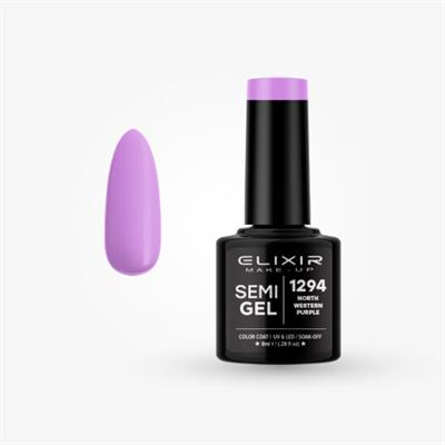 SEMI GEL COLOR 8 ML NORTHWESTERN PURPLE Nº 1294 ELIXIR