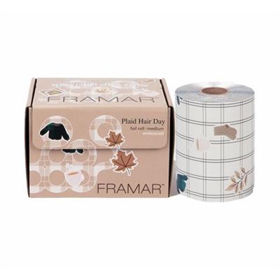 EMBOSSED ROLL MEDIUM PLAID HAIR DAY 320 FT. FRAMAR