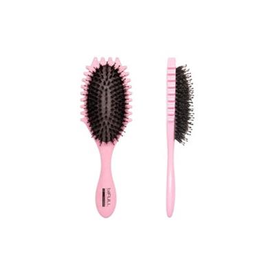 PARA PEINAR Y DAR FORMA AL RIZO HULA CURLY METHOD ROSA CEPILLO
