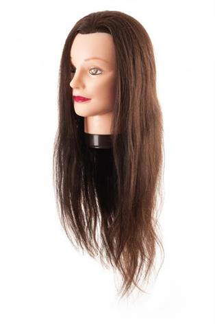PELO NATURAL CABEZA MANIQUÍ 55-60CM
