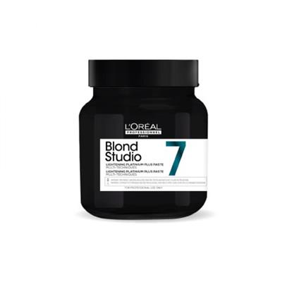 STUDIO LIGHTENING PLATINUM PLUS PASTE MULTI-TECHNIQUES 7 BLOND 500G