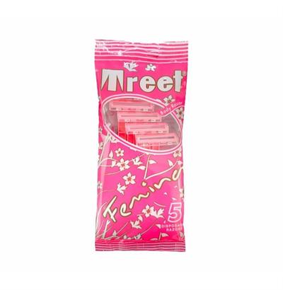 DE AFEITAR DESECHABLES ROSAS 5 UDS BODY RAZOR TREET FEM MAQUINILLA