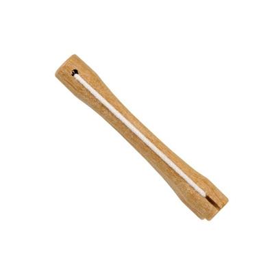 BIGUDÍS MADERA Nº3 BOLSA 12 UND.
