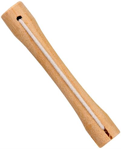 BIGUDÍS MADERA Nº5 BOLSA 12 UND.
