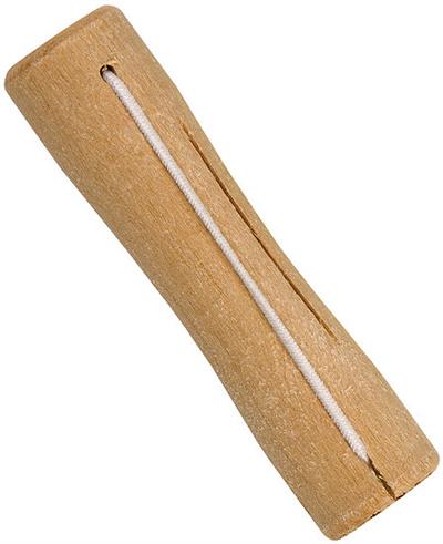 BIGUDÍS MADERA Nº12 BOLSA 6 UND.
