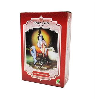 RADHE CASTAÑO COBRIZO POLVO 100GR HENNA