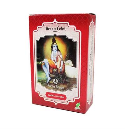 RADHE CAOBA OSCURO POLVO 100GR HENNA