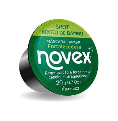 MASCARILLA NOVEX BROTO BAMBU 20G SHOT