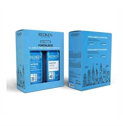 RK EXTREME FORTALECE SHAMPOO + CONDITIONER COFRE